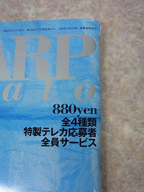 LOOK SHARP サブラ増刊ルック・シャープ 佐藤江梨子 2002年（平成14年） 小学館 【1】