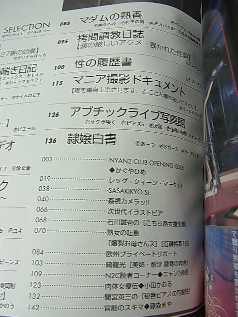 ニャン2倶楽部 2002年10月号（平成14年） コアマガジン 【2】