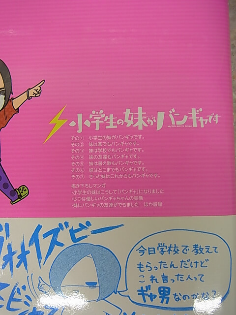 小学生の妹がバンギャです：竹内星菜 2016年（平成28年） マイクロマガジン社 【2】