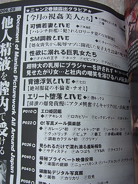 ニャン2倶楽部 2006年5月号（平成18年） コアマガジン 【2】