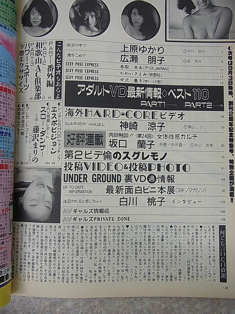 さくらんぼ通信 1988年9月号（昭和63年） 大洋図書 【1】