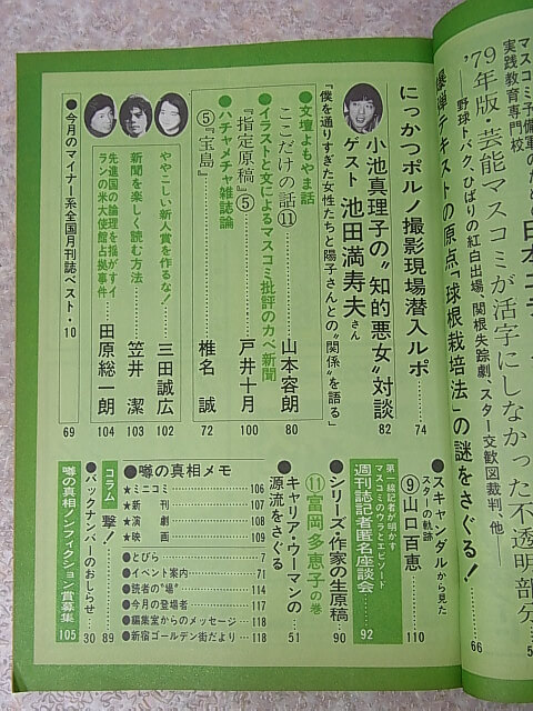 月刊噂の真相 1980年2月号（昭和55年） 株式会社噂の真相 【1】