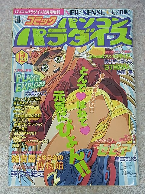 コミックパソコンパラダイス 1993年12月号（平成5年） メディアックス 【2】