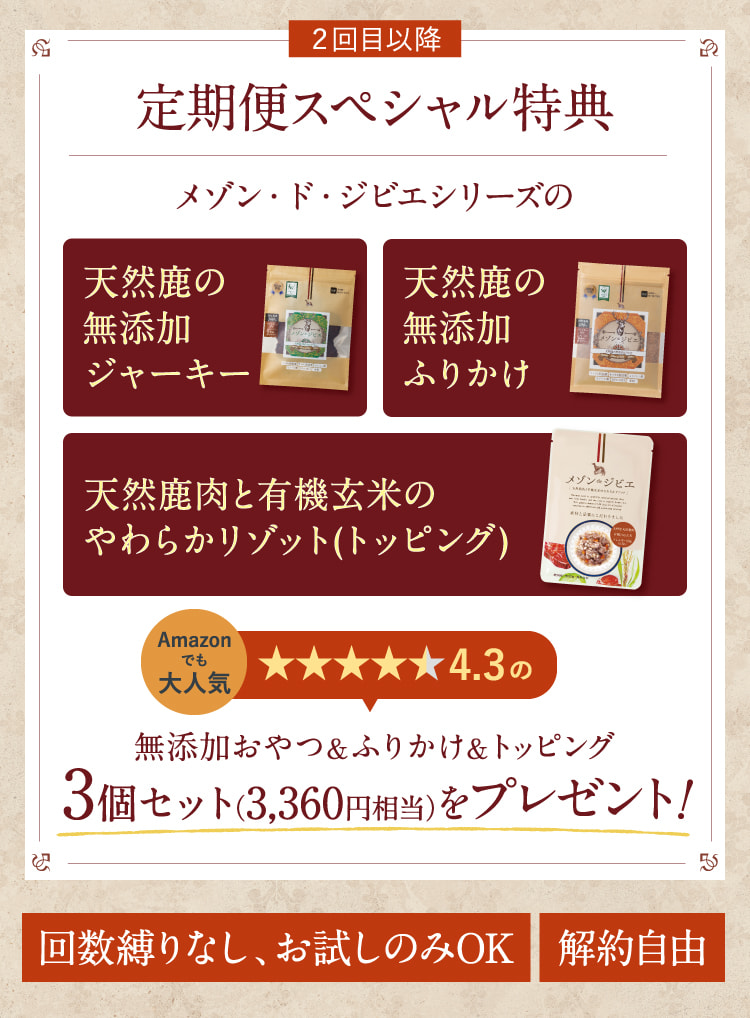 定期便スペシャル特典