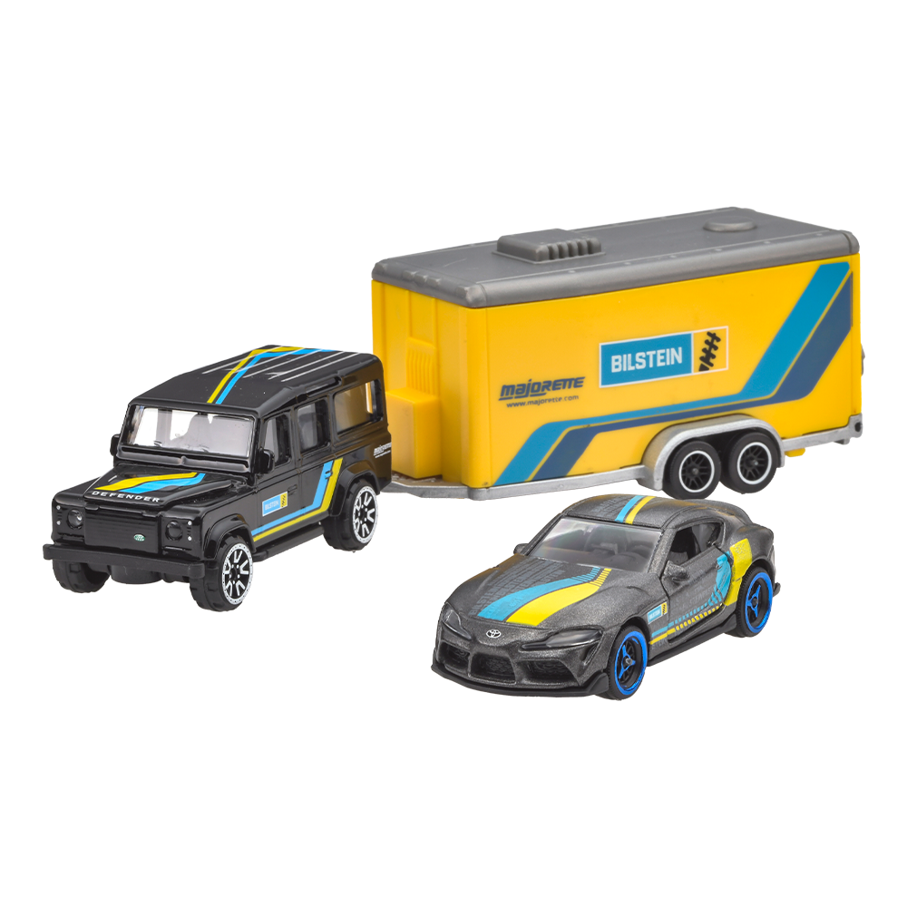 ビルシュタイン トレーラー/LAND ROVER D110 BILSTEINMAJORETTE BILSTEIN TRAILERTOYOTA GR SUPRA BILSTEIN RACING