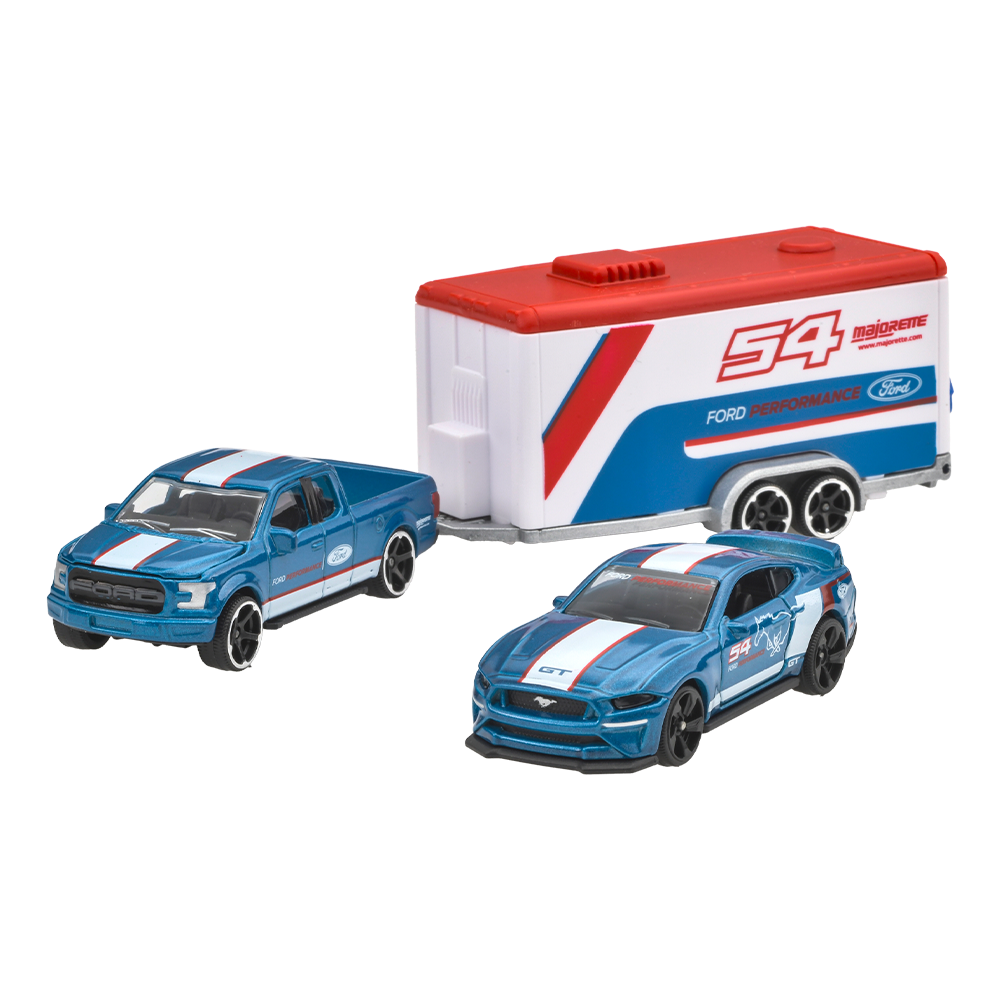 フォード パフォーマンス トレーラー/FORD F-150 RAPTOR FORD PERFORMANCEMAJORETTE FORD PERFORMANCE TRAILERFORD MUSTANG GT RACING FORD PERFORMANCE
