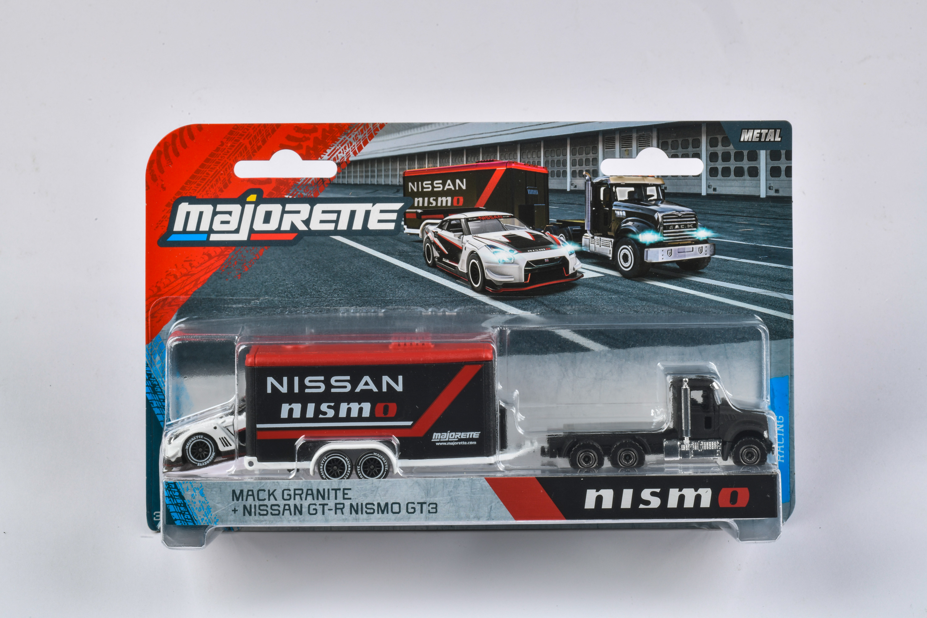 日産 NISMO トレーラー/MACK GRANITE FOR MAJORETTE TRAILERMAJORETTE NISSAN NISMO TRAILERNISSAN GTR NISMO GT3 RACING 2020