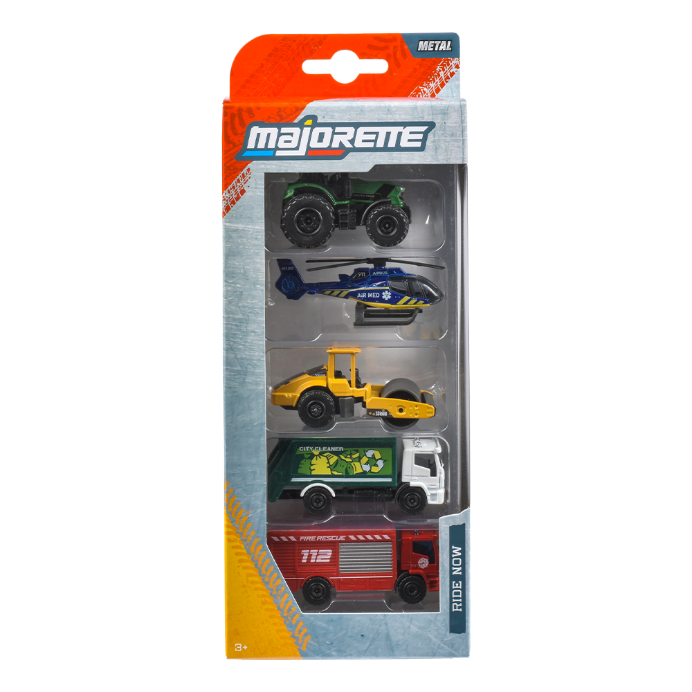 ストリートカー ５ピースセット A/Street Cars 5 pieces Set,A