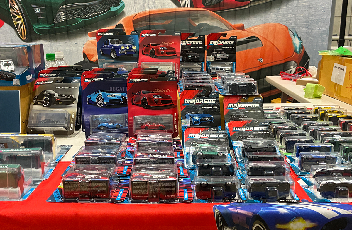 販売したミニカーの一部