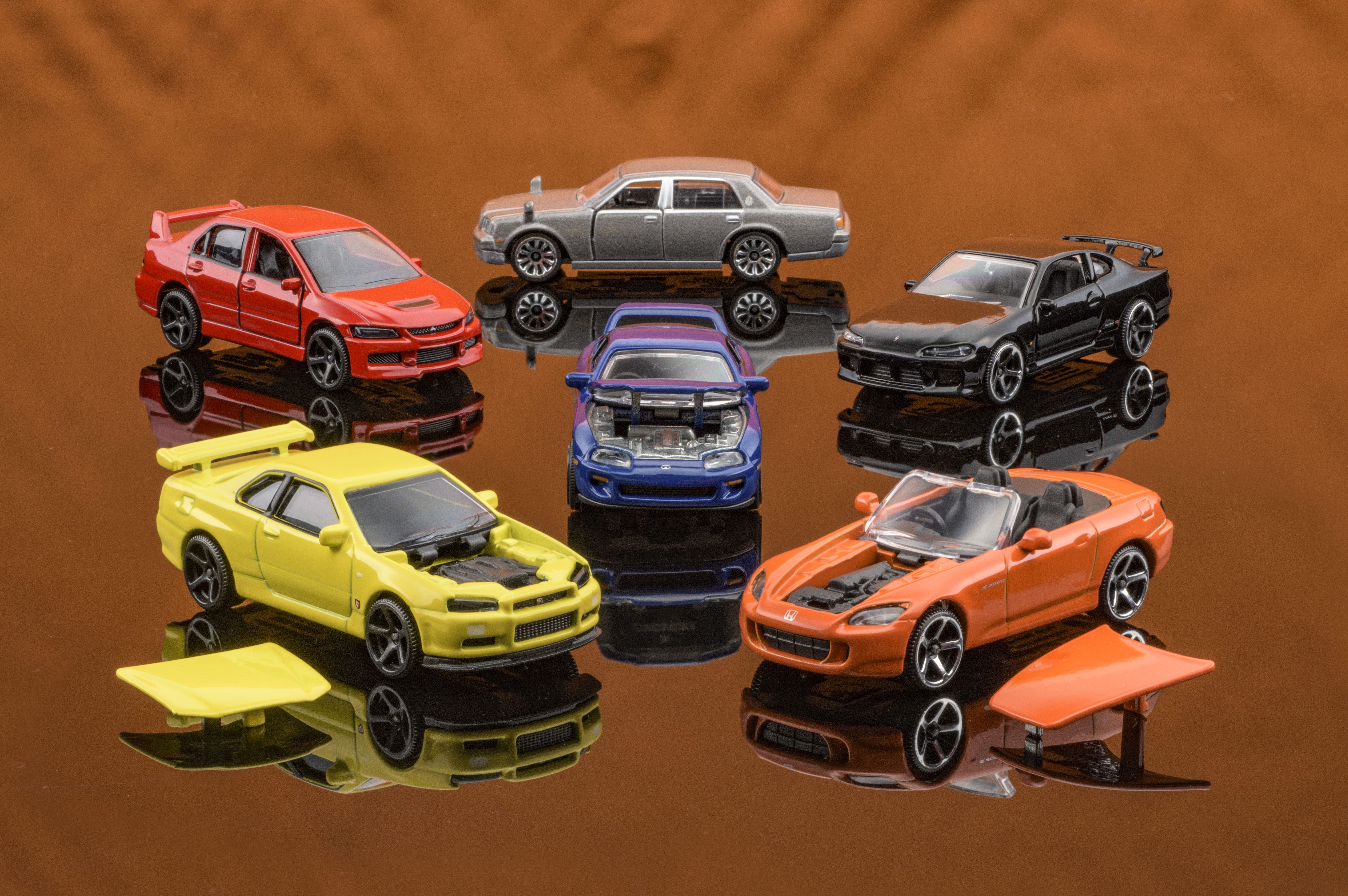 JDM Legends Premium Cars, 6-asst.