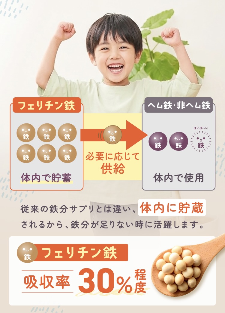 【単品購入】ここすく鉄分