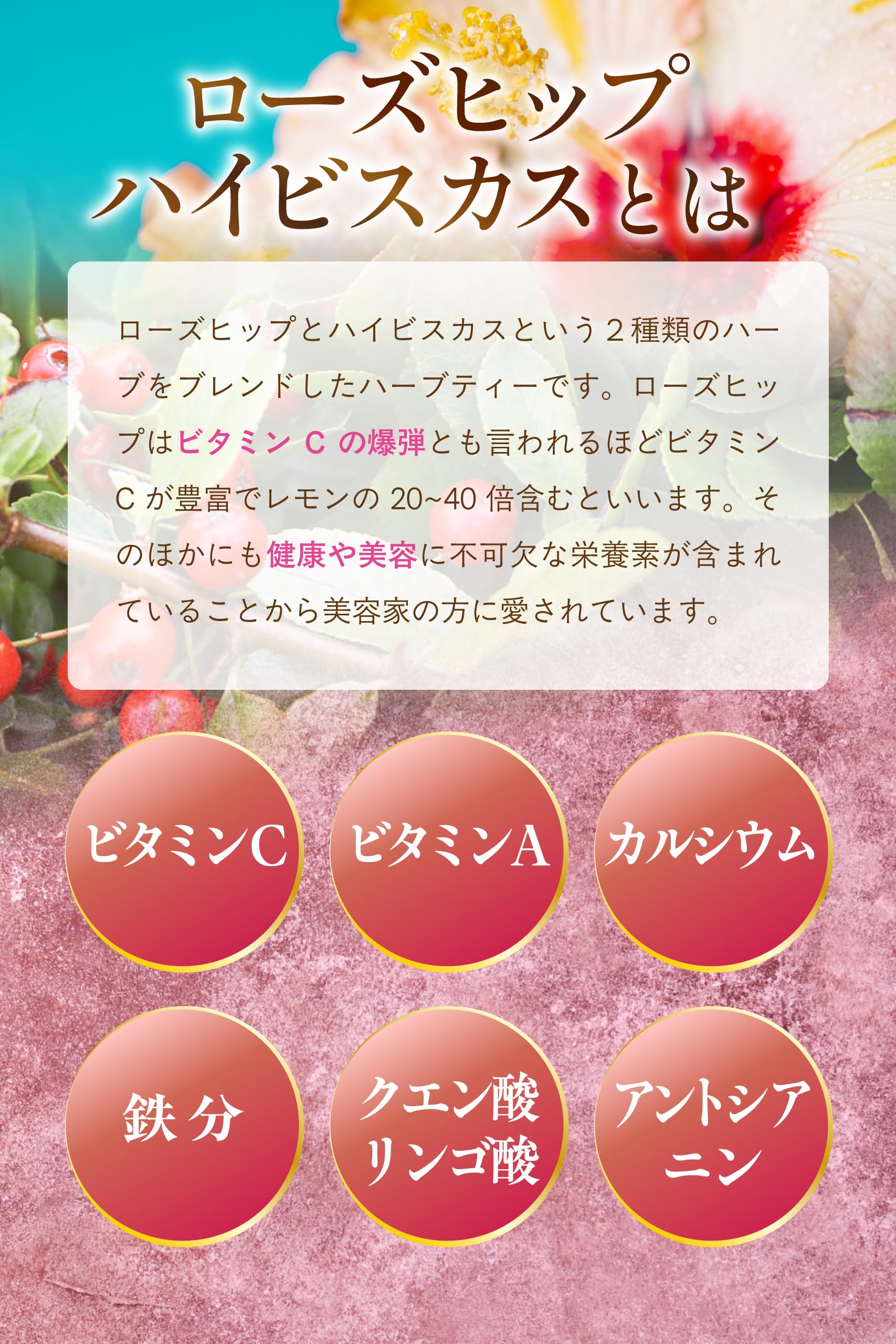 【通常購入】 ローズヒップハイビスカス