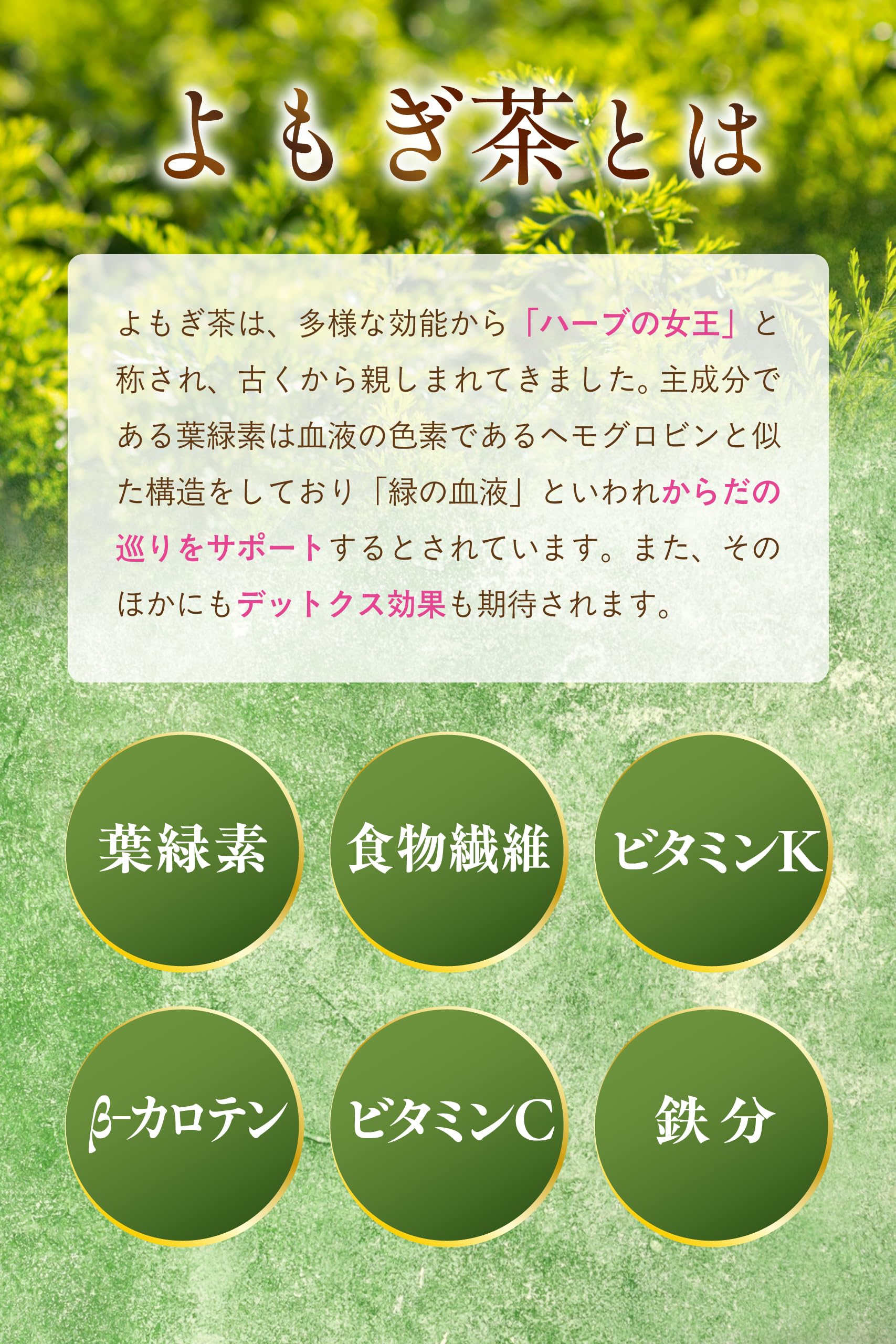 【通常購入】 よもぎ茶（1袋）