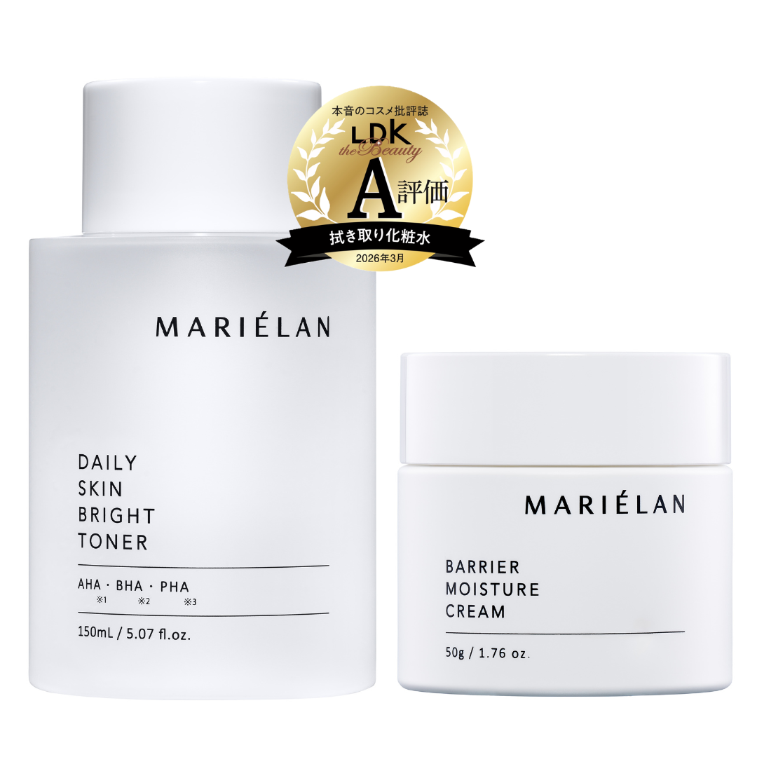 バリアモイスチャークリーム(50g)　＋　デイリースキンブライトトナー(150ml) セット