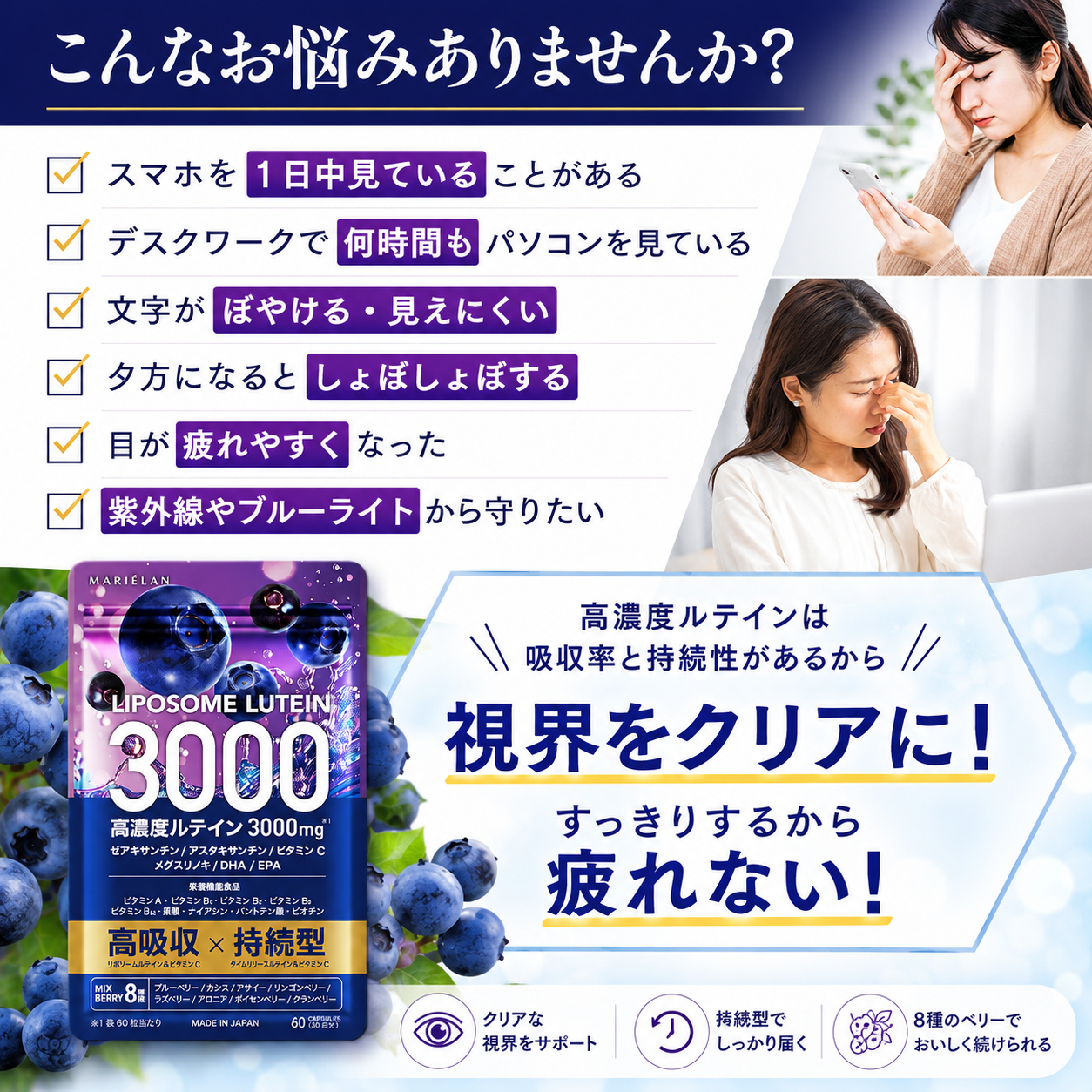 LIPOSOME LUTEIN 3000 商品説明画像