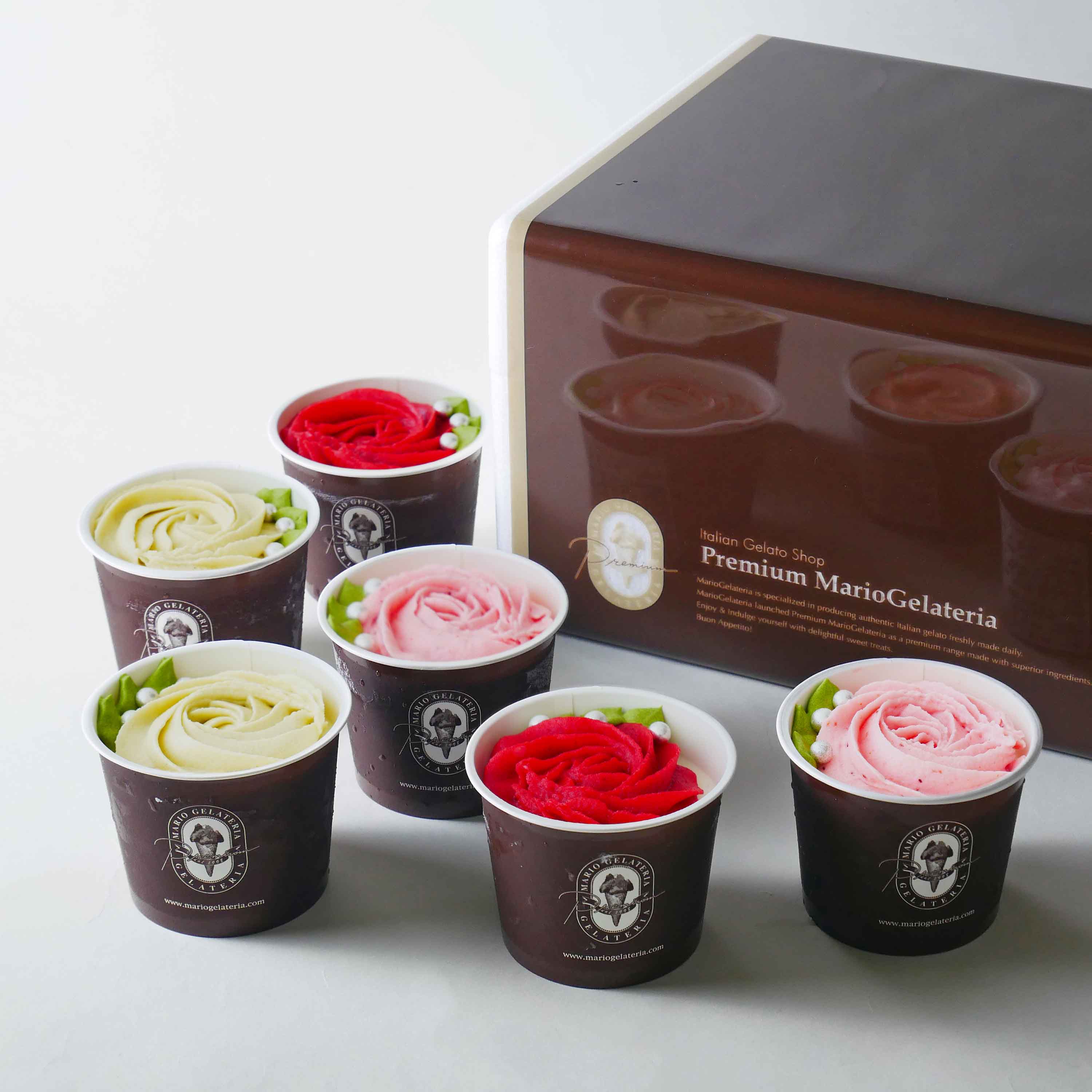 ローズジェラートセット（6個入り）
