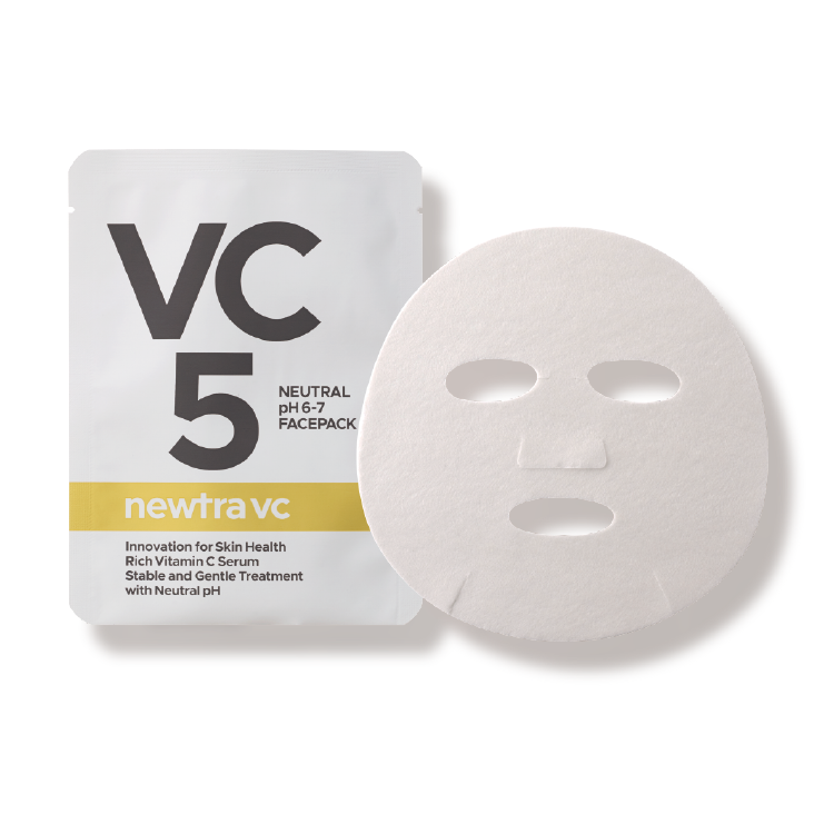 newtra vc5フェイシャルマスク（4枚入り） 3箱セットWEB POP UP202606
