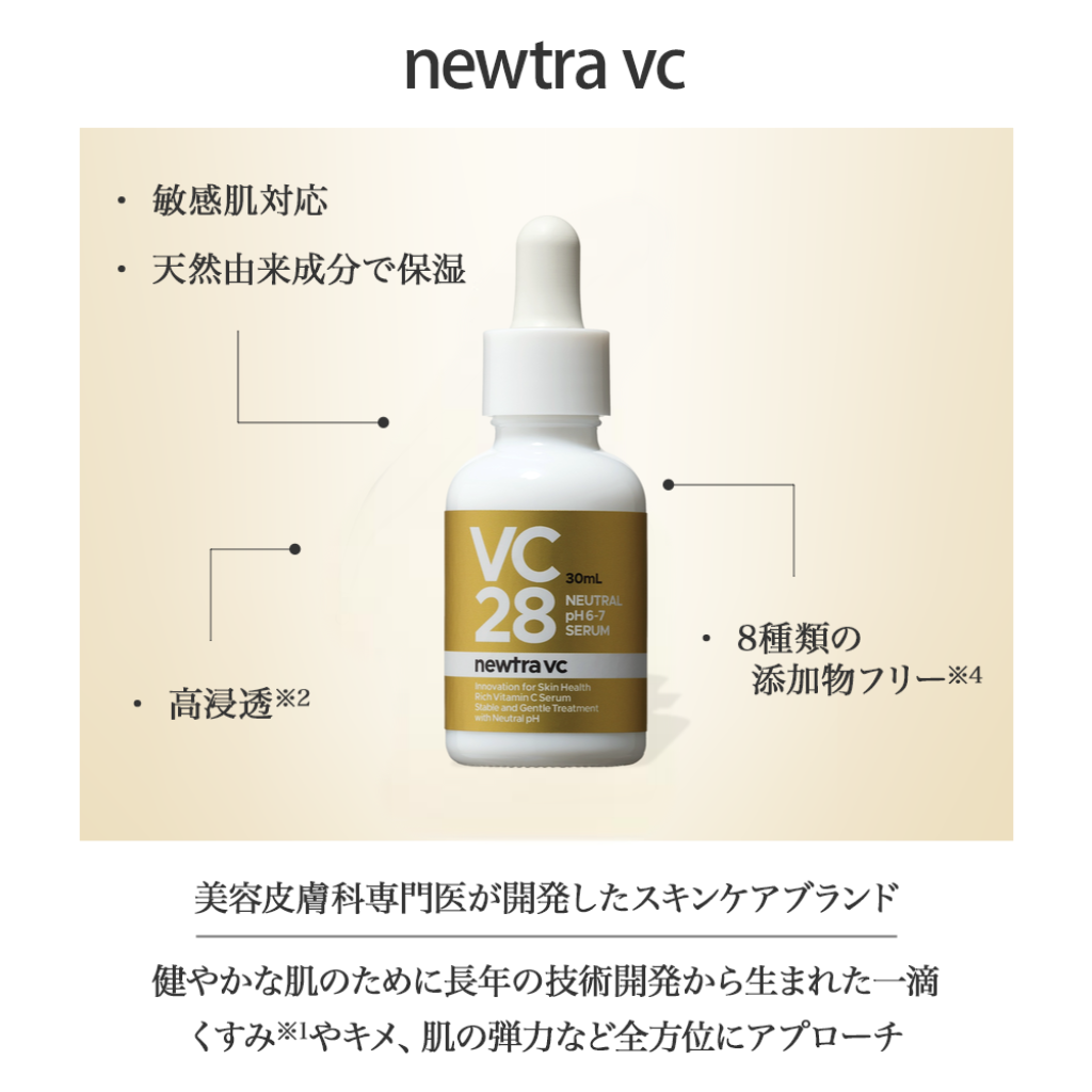 【定期】＼エマの日記コラボ／newtra vc28（美容液）30mL★＋★　お1人様1つ購入可能（既にVC28 30mLコラボ定期をご購入中の方は、同価格が適用されるため、本商品との同時購入はできません）