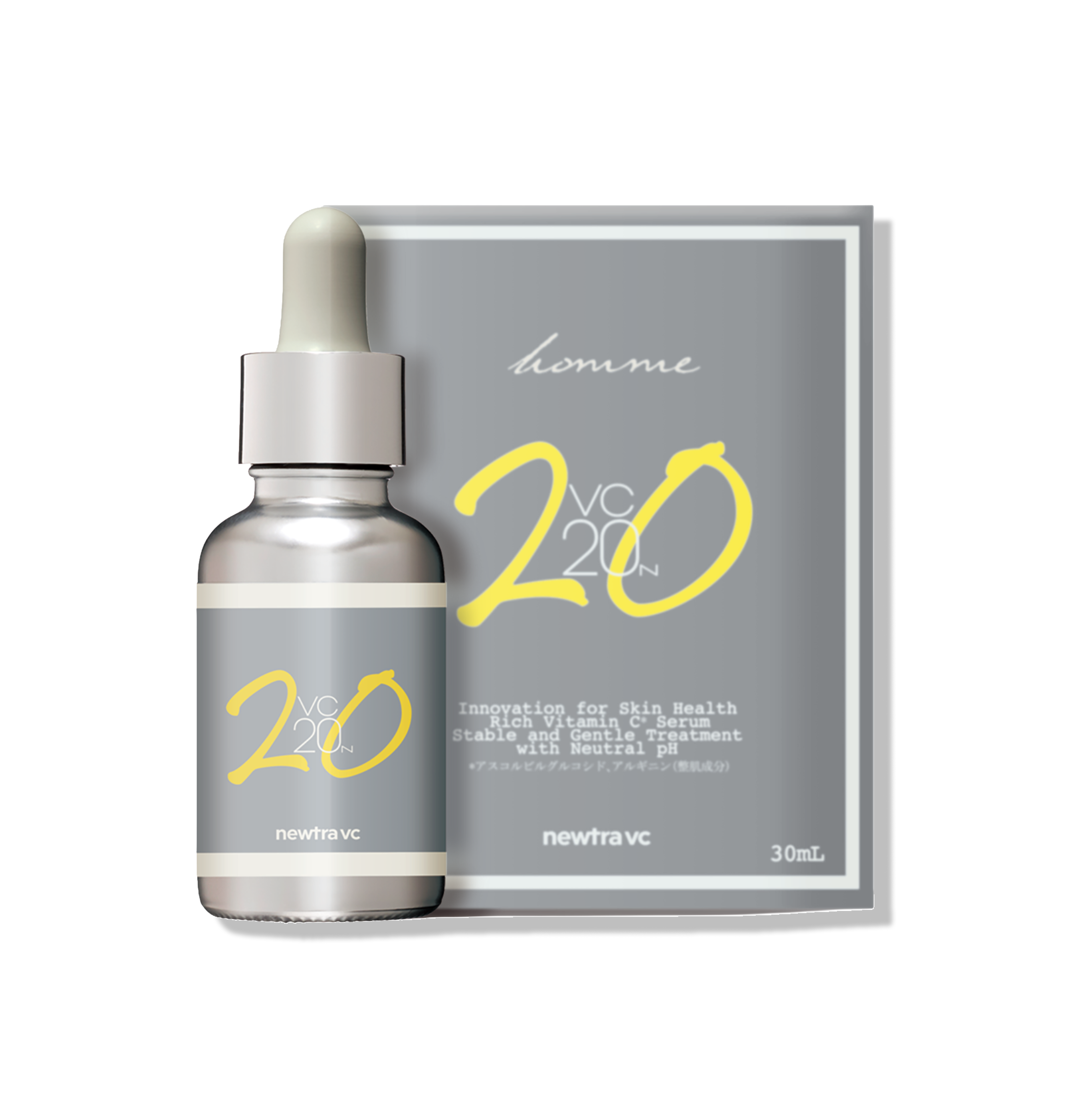【定期】newtravc PURE SERUM20N homme（美容液）30mL