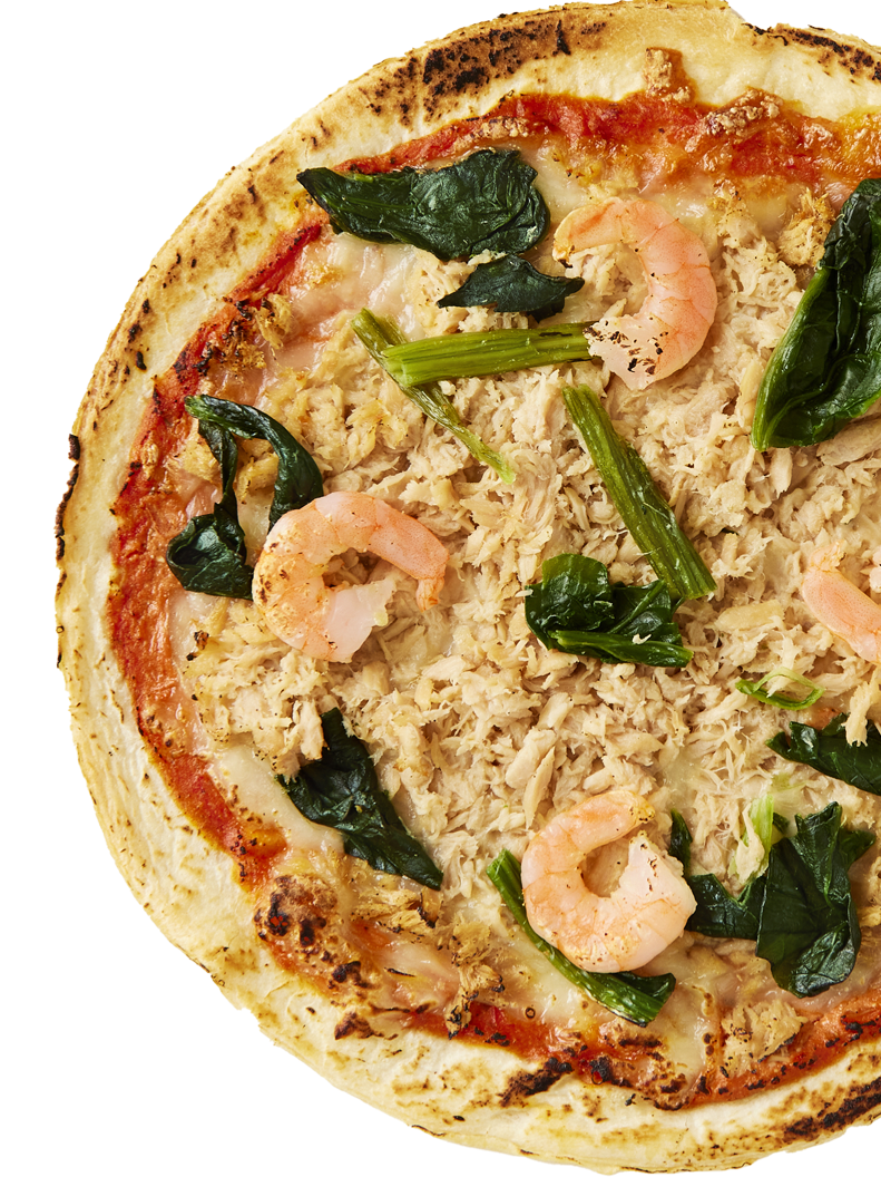 Tuna & Shrimp Pizza