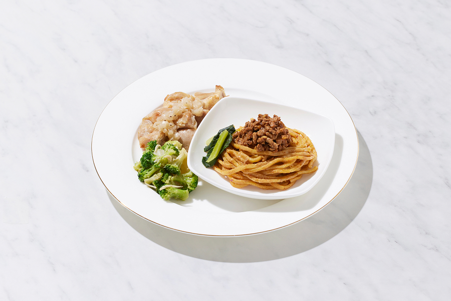 旨辛！花椒香る汁なし担々麺セット
