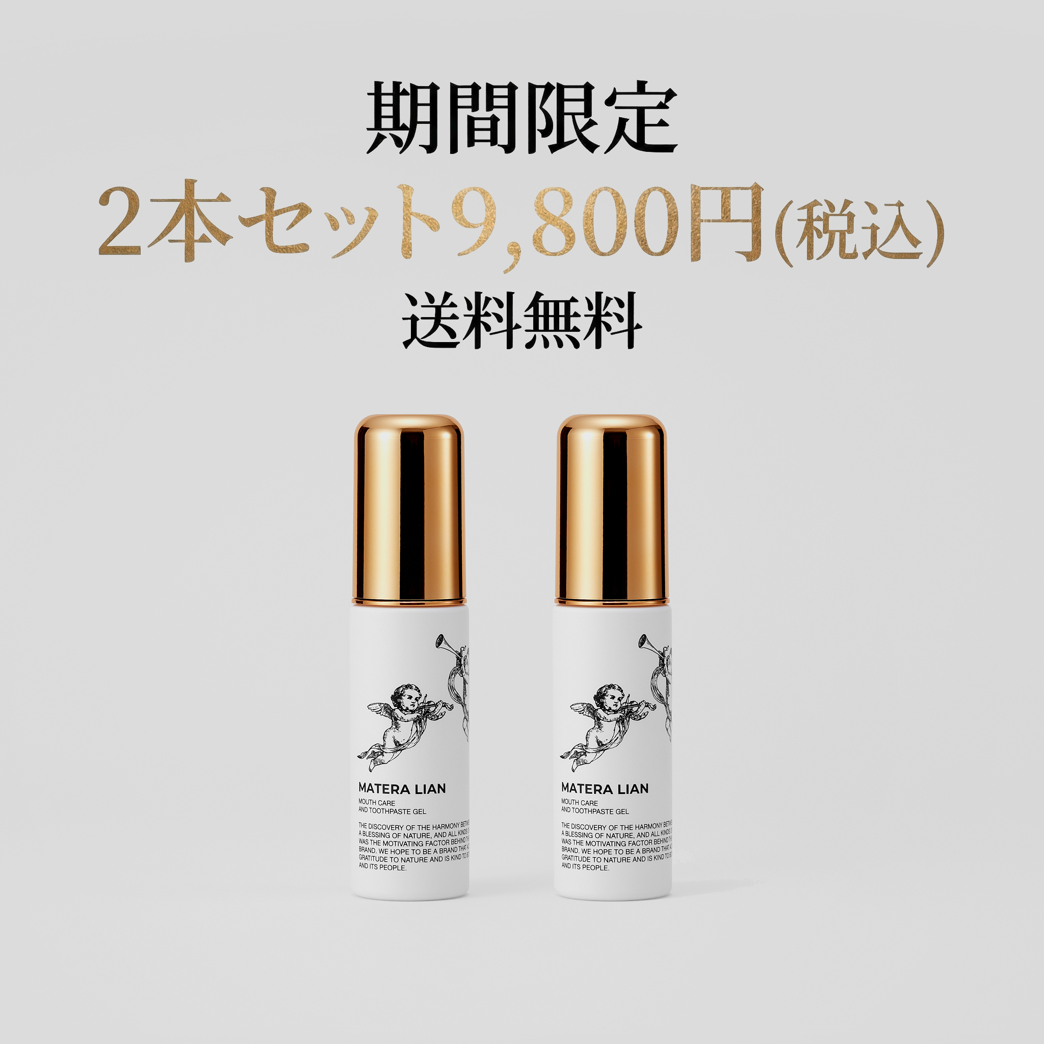 マウスケア アンドトゥースペーストジェル歯磨きジェル2本セット/40ml×2個