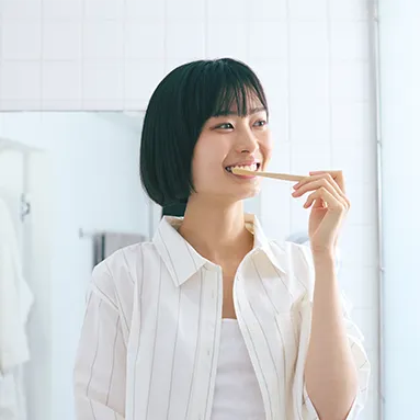 Step 3 - Brush teeth