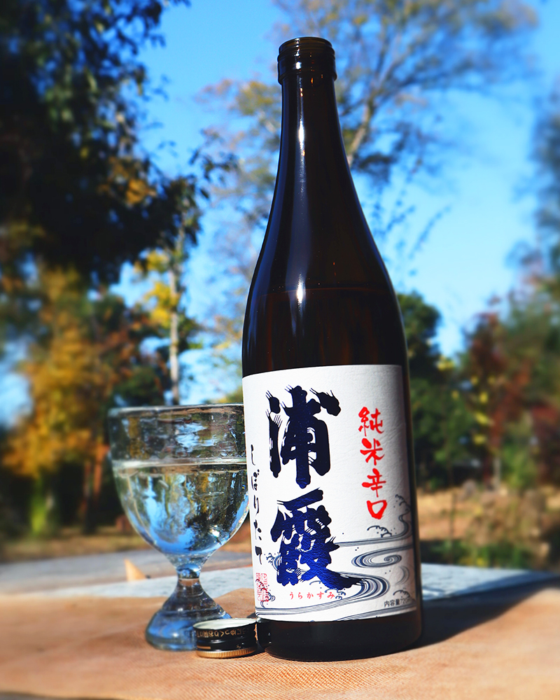 浦霞 純米辛口 しぼりたて 1.8L