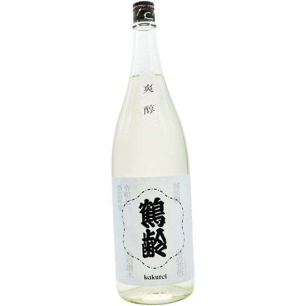 鶴齢 爽醇 卯の花色 1.8L