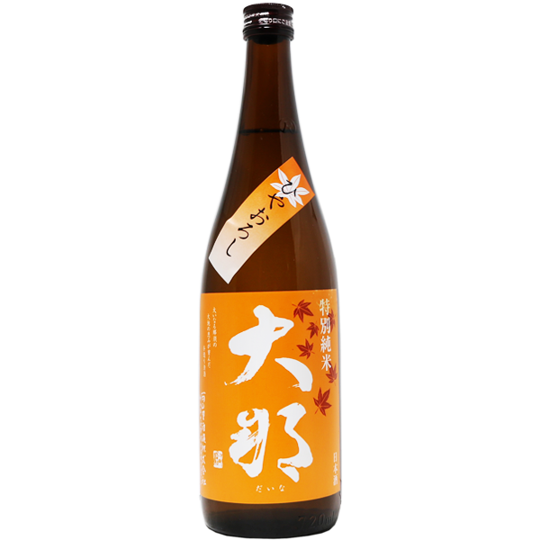 大那 特別純米 ひやおろし 720ml