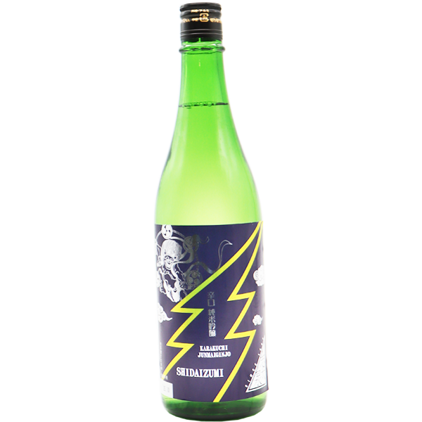 志太泉 辛口 純米吟醸 雷神ラベル 720ml