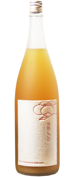 鶴梅 完熟にごり 白ラベル 1.8L｜マツザキオンラインショップ