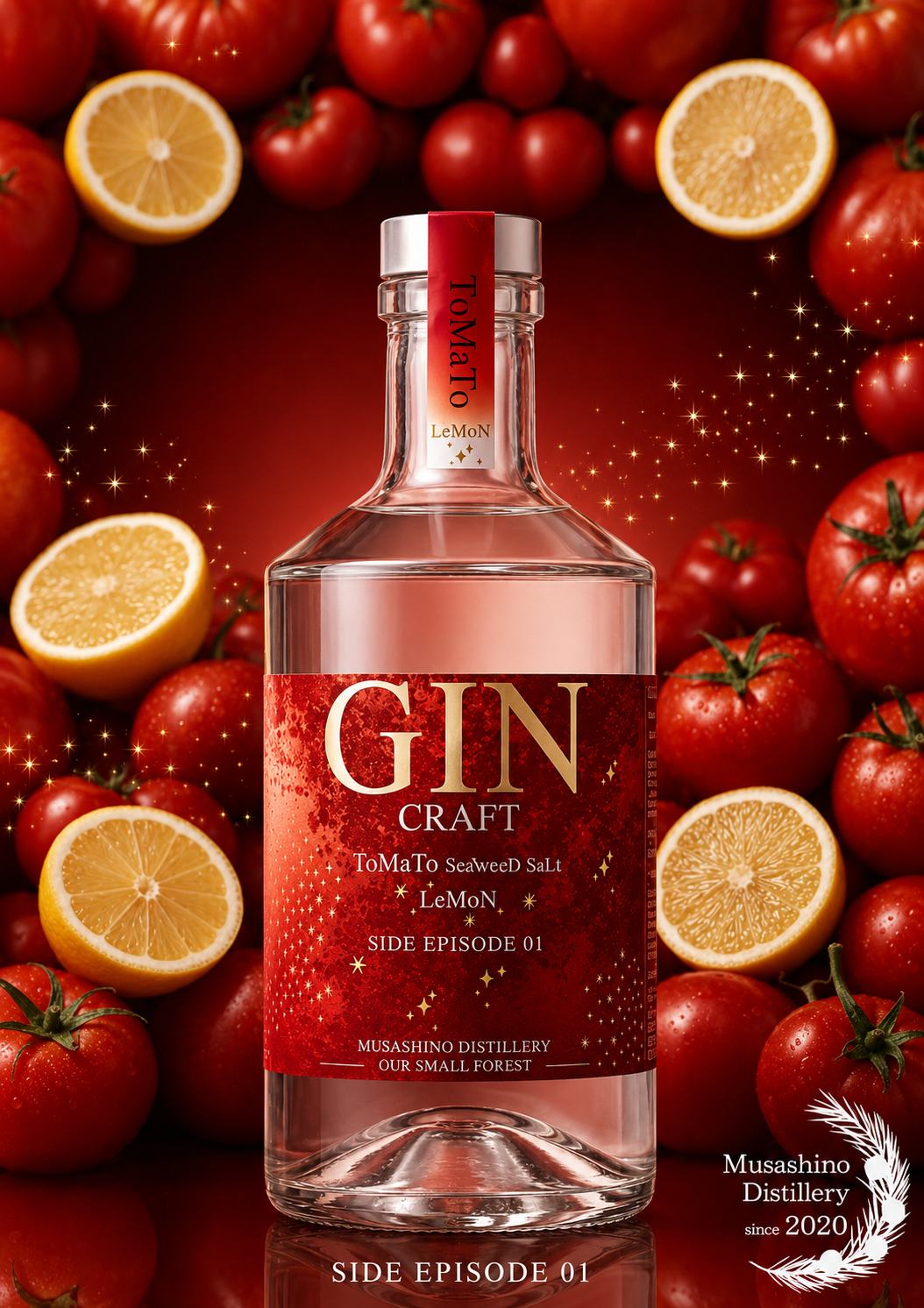 クラフトジン SIDE EPISODE 01 ToMaTo×LeMoN 47% 200ml