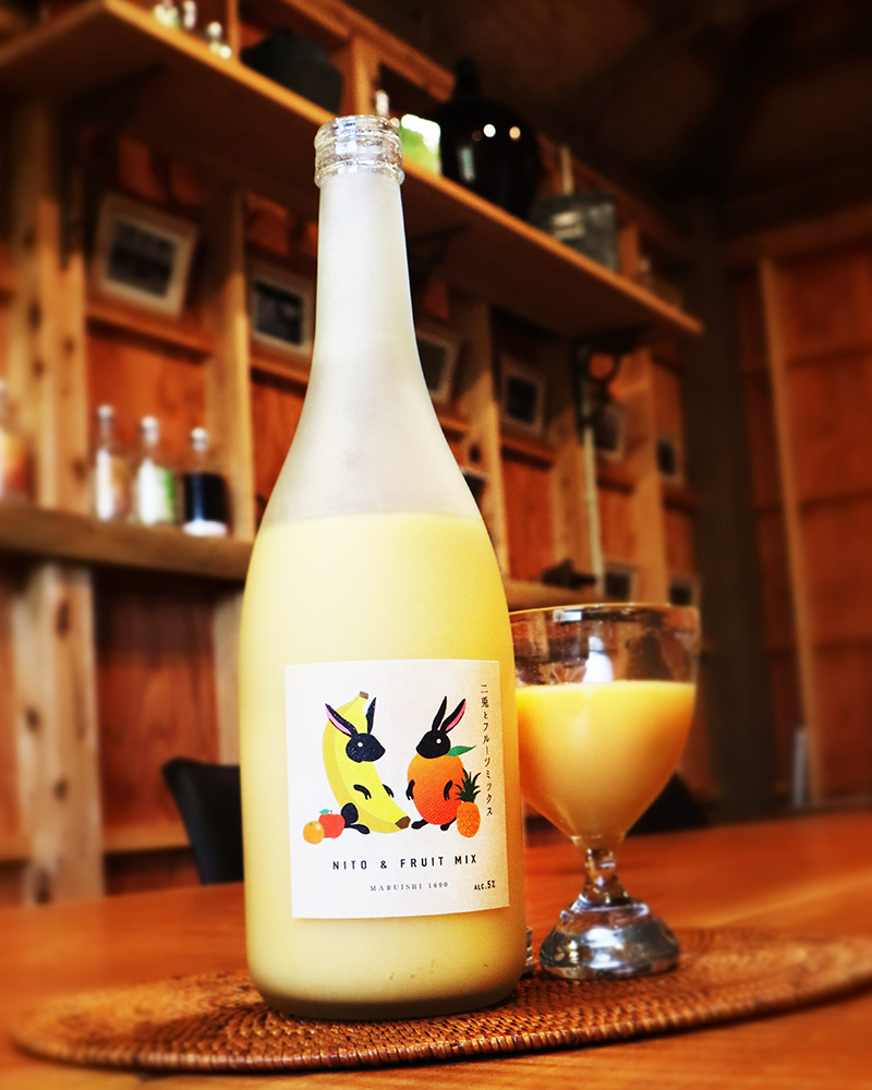 二兎とフルーツミックス 720ml