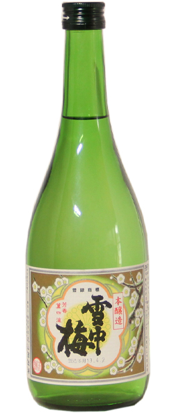 雪の梅 雪中梅 純米-ほどよいうまみと後味がスッキリさわやか・飲みやすいやや