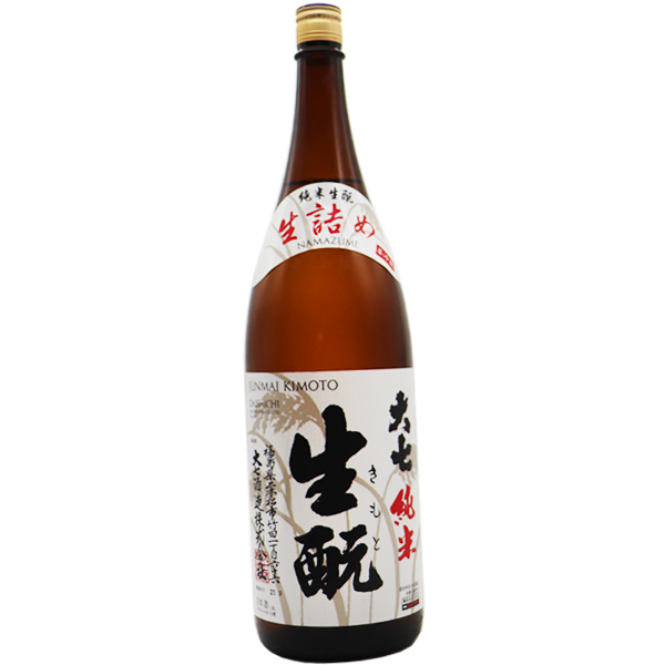 大七 純米生もと 生詰め 1.8L