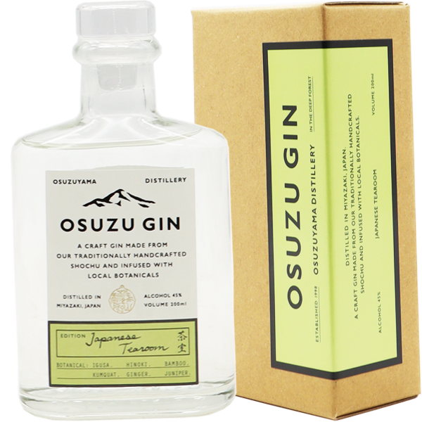 OSUZU GIN オスズ ジン Japanese Tearoom 45% 200ml