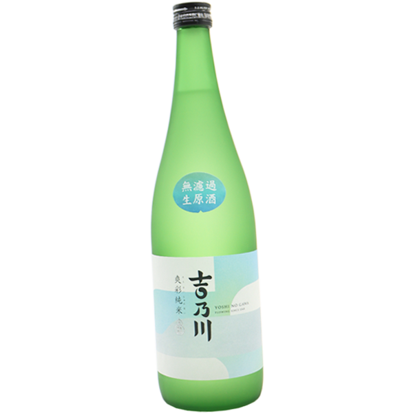 吉乃川 みなも 爽彩純米 無濾過生原酒 720ml