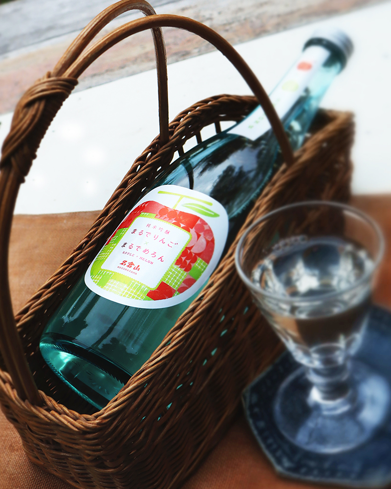 名倉山 まるでりんご まるでめろん 純米吟醸 1.8L