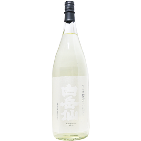 白岳仙 純米吟醸 搾立 1.8L