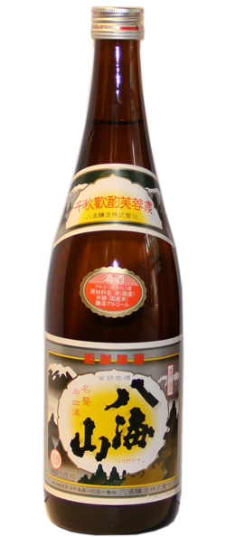 八海山 清酒 720ml｜マツザキオンラインショップ