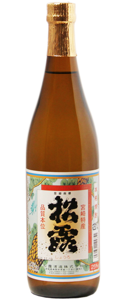松露 芋焼酎 25% 720ml｜マツザキオンラインショップ