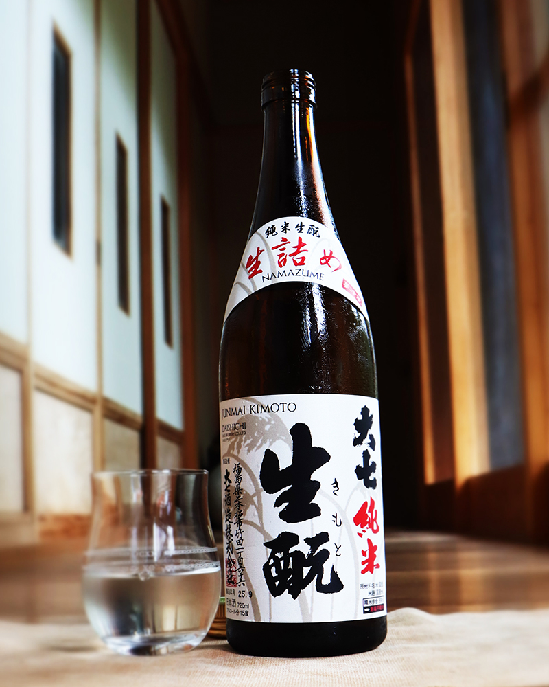 大七 純米生もと 生詰め 720ml
