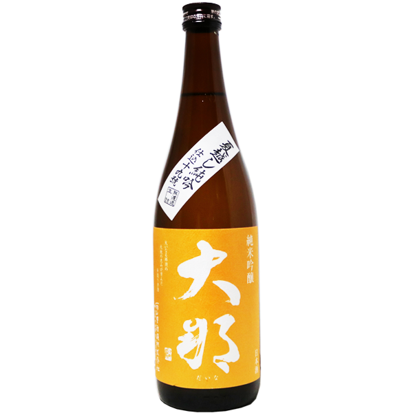 大那 夏越し純米吟醸 無濾過生詰 720ml