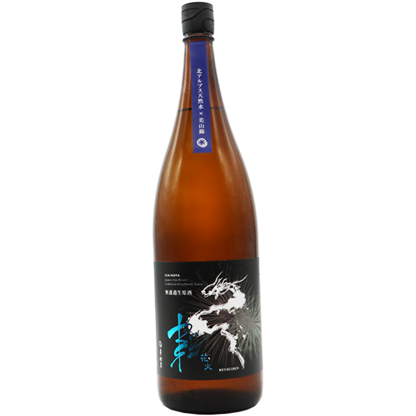龍水泉 無濾過生原酒 夏酒 花火 1.8L