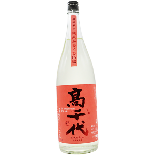 高千代 純米酒 たかね錦 大辛口 1.8L