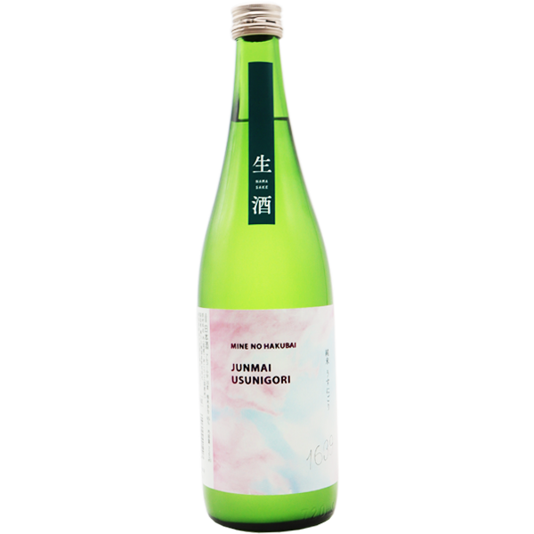 峰乃白梅 本生酒 純米うすにごり 720ml
