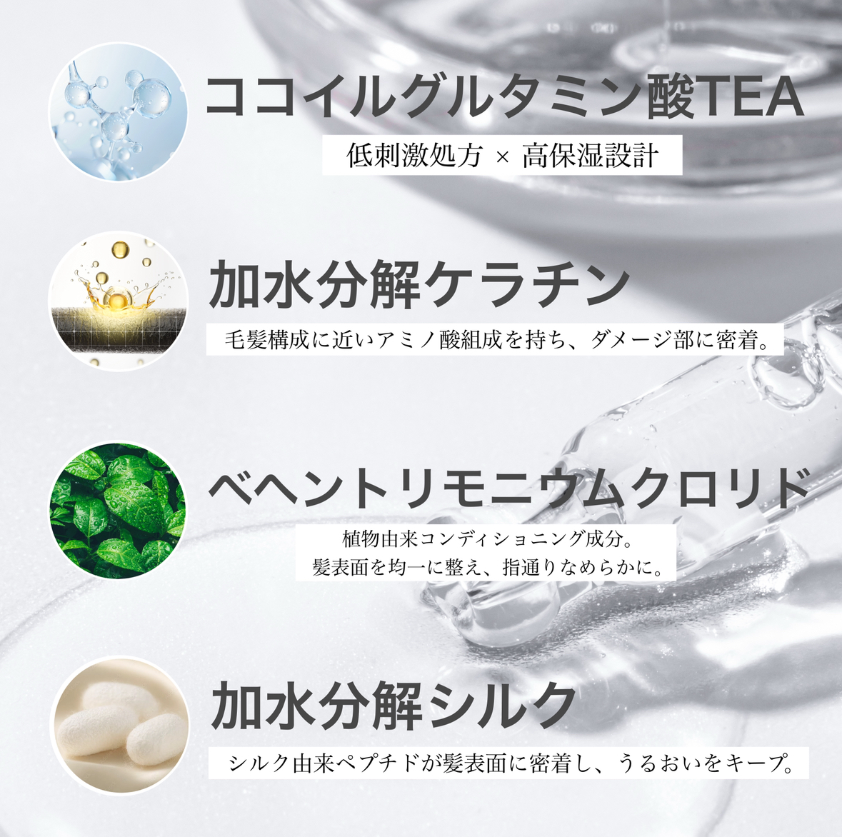 ME4  ダメージケア シャンプー トリートメントセット  各300ml