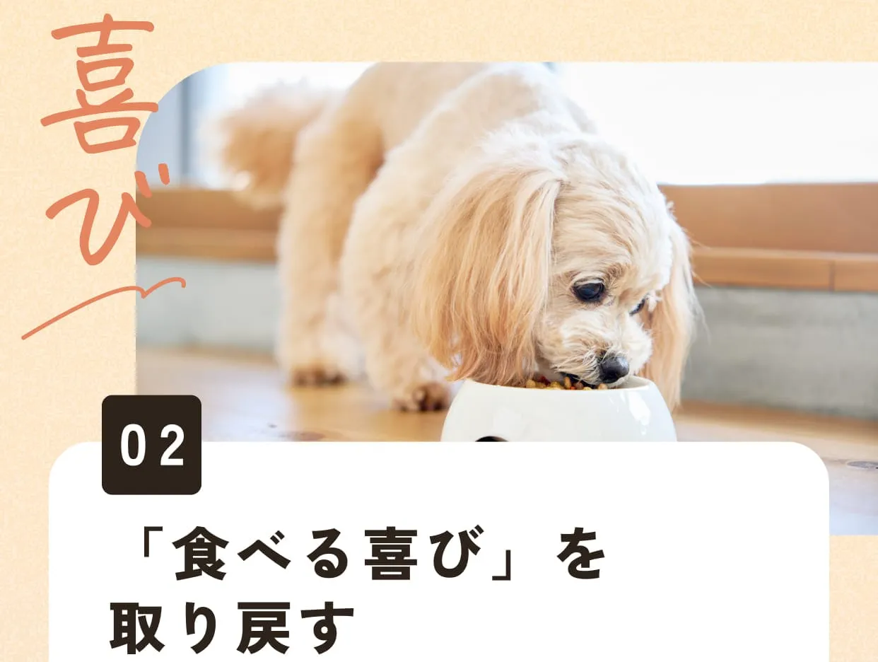 02.「食べる喜び」を取り戻す