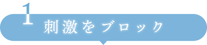 1刺激をブロック